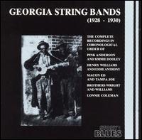 Georgia String Bands (1928-1930) von Various Artists