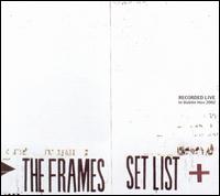 Set List: Live in Dublin von The Frames