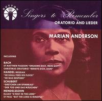 Singers to Remember: Marian Anderson von Marian Anderson