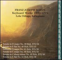 Franz Joseph Haydn: Keyboard Works 1773-1779 von Lola Odiaga