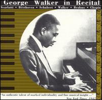 George Walker in Recital von George Walker