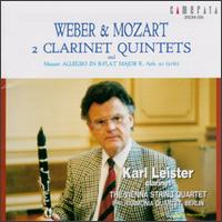 Weber & Mozart: Clarinet Quintets von Various Artists