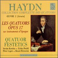Joseph Haydn: Les Quatuors Opus 17 von Various Artists