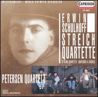 Erwin Schulhoff: Streichquartette von Petersen Quartet