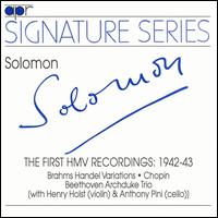 Solomon: The First Recordings, 1942-43 von Solomon Cutner