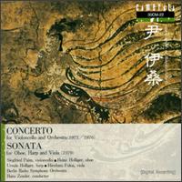 Isang Yun: Concerto for Violoncello & Orchestra; Sonata for Oboe, Harp & Viola von Giovanni Fusco