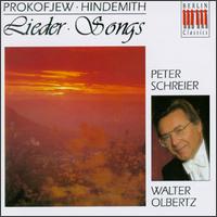 Prokofiev & Hindemith: Lieder von Peter Schreier