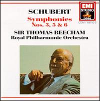 Shubert: Symphonies No. 3, 5 & 6 von Thomas Beecham