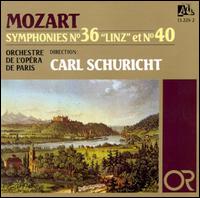 Mozart: Symphonies Nos. 36 & 40 von Various Artists