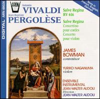 Vivaldi, Jean-Baptiste Pergolèse: Salve Regina von James Bowman
