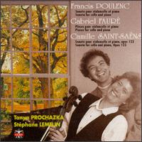 Francis Poulenc, Gabriel Fauré, Camille Saint-Saëns: Sonatas for cello and piano von Various Artists