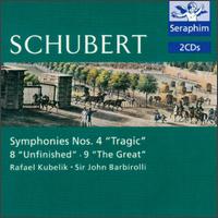 Schubert: Symphonies Nos. 4 "Tragic", 8 "Unfinished" & 9 "The Great" von Various Artists