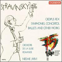 Igor Stravinsky: Oedipus Rex; Symphonies Concertos, Ballets and other Works von Neeme Järvi