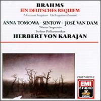 Johannes Brahms: A German Requiem von Herbert von Karajan