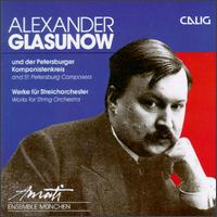 Alexander Glasunow: Works for String Orchestra von Various Artists