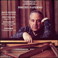 Dmitry Paperno performs Bach-Busoni, Beethoven, Schubert & Brahms von Dmitry Paperno