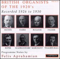 British Organists Of The 1920's von Various Artists