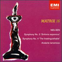 Nielsen: Symphonies Nos. 3 "Sinfonia espansiva" & 4 "Inextinguishable"; Andante lamentoso von Various Artists