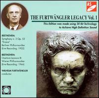 Beethoven: Symphony No. 3; Leonore Overture No. 3 von Wilhelm Furtwängler
