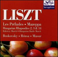 Liszt: Les Préludes; Mazeppa; Hungarian Rhapsodies 2, 3 & 14; Etc. von Various Artists