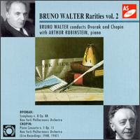 Chopin: Concerto for piano in Em; Dvorak: Symphony No8 von Bruno Walter
