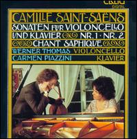 Camille Saint-Saëns: Sonatas for Cello and Piano von Various Artists