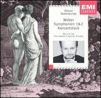 Weber: Symphonien 1 & 2; Konzertstück von Roger Norrington