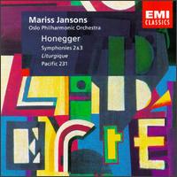 Arthur Honegger: Symphonies Nos. 2 & 3 "Ligurgique"; Pacific 231 von Mariss Jansons