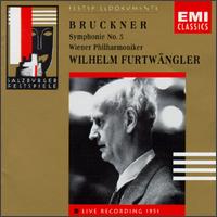 Anton Bruckner: Symphony No. 5 von Wilhelm Furtwängler
