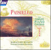 Giovanni Paisiello: Piano Concertos Nos. 2, 3, 4, 6 von Mariaclara Monetti