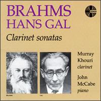 Johannes Brahms, Hans Gal: Clarinet Sonatas von Various Artists