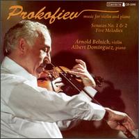 Sergei Prokofiev: Music for Violin and Piano von Various Artists