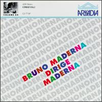 Bruno Maderna dirige Maderna von Various Artists