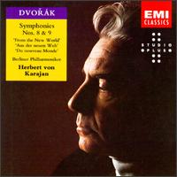 Antonín Dvorák: Symphonies Nos. 8 & 9 von Herbert von Karajan