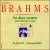 Brahms: Les deux sonates pour clarinette et piano von Various Artists