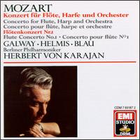 Mozart: Concerto for Flute & Harp; Flute Concerto No. 1 von Herbert von Karajan