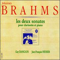 Brahms: Les deux sonates pour clarinette et piano von Various Artists