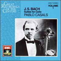 Bach: Suites for Cello, Vol. 1 von Pablo Casals