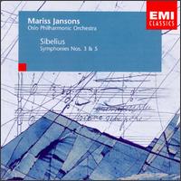 Jean Sibelius: Symphonies Nos. 3 & 5 von Mariss Jansons