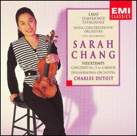 Vieuxtemps: Violin Concerto No. 5; Lalo: Symphonie Espagnole von Sarah Chang