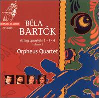 Bartok: String Quartets 1, 3, & 4 von Orpheus String Quartet