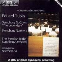 Eduard Tubin: Symphonies No.2 & 6 von Neeme Järvi