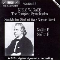 Niels W.Gade: The Complete Symphonies No.2 in E & No.7 in F von Neeme Järvi
