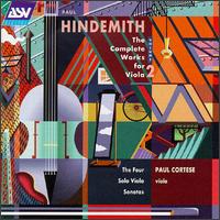Paul Hindemith: The Complete Works for Viola, Volume 2 von Paul Cortese