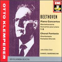 Beethoven: Piano Concertos Nos. 1-5; Choral Fantasia von Otto Klemperer