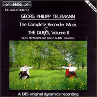 Telemann: The Complete Recorder Music, Vol. 2: The Duets von Various Artists