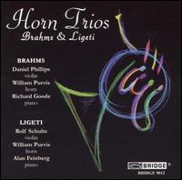 Horn Trios by Brahms & Ligeti von William Purvis