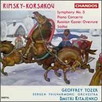 Nikolay Rimsky-Korsakov: Symphony No. 3; Piano Concerto; Russian Easter Overture; Sadko von Geoffrey Tozer