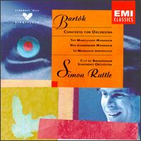 Bartók: Concerto for Orchestra; The Miraculous Mandarin von Simon Rattle