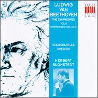 Beethoven: Symphonies Nos. 2 & 4 von Herbert Blomstedt